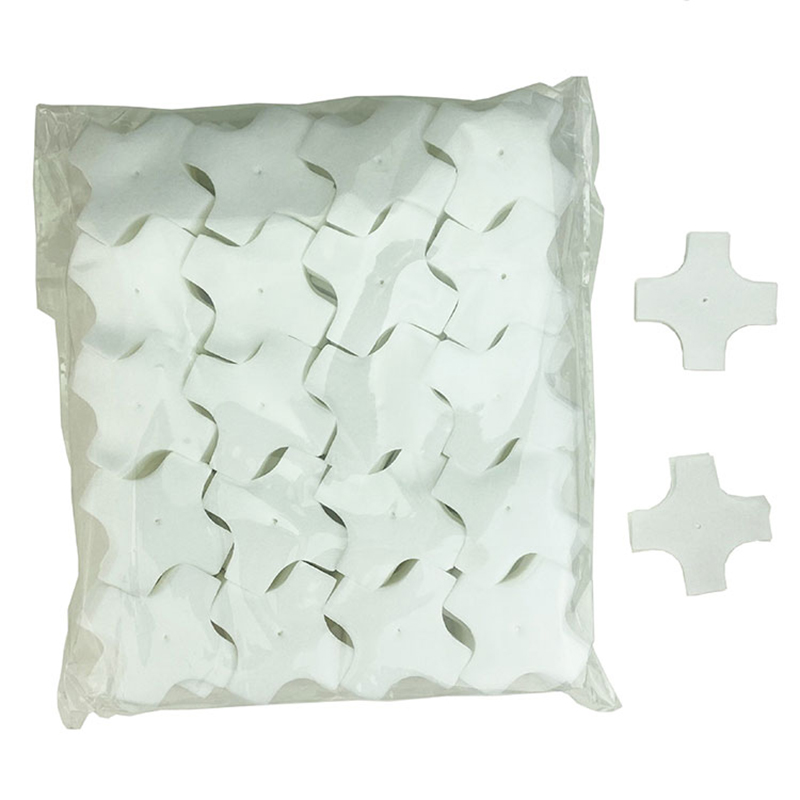 Pistolrengøringsplastre Stjerneform Fleksibelt syntetisk materiale