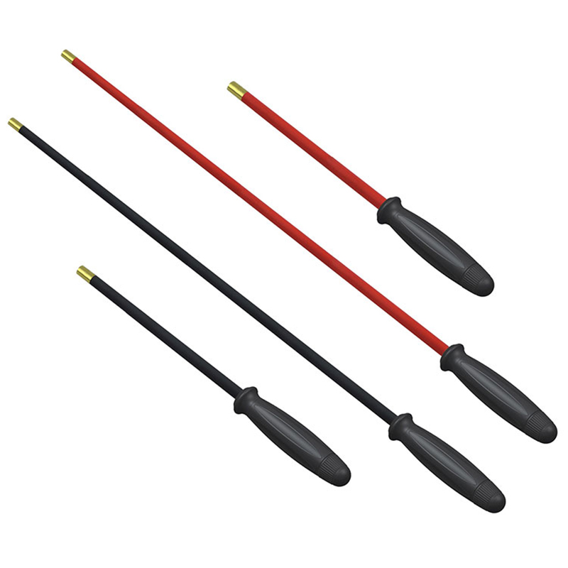 Plasthåndtag Hurtigt roterende pvc stålpistol rensestang