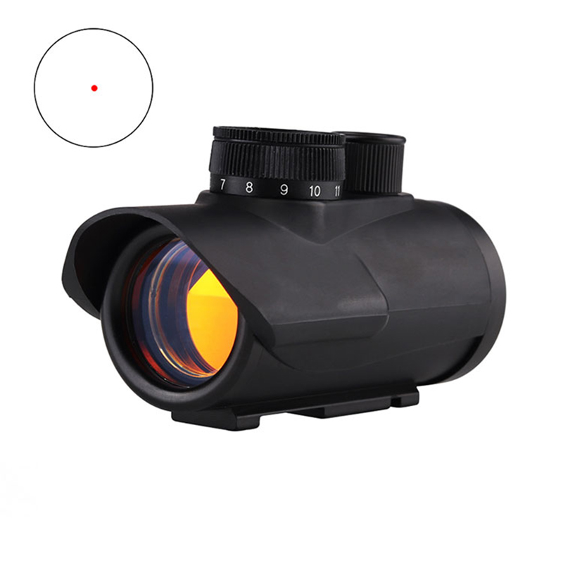 Tactical Hunting 1x30 Red Dot Holografisk Sigte RGB Dot Sigte med 11/20 mm Picatinny Weaver Rail Mount